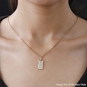 Luxoro Bar Pendant without Chain in 10K Yellow Gold 1.20 Grams