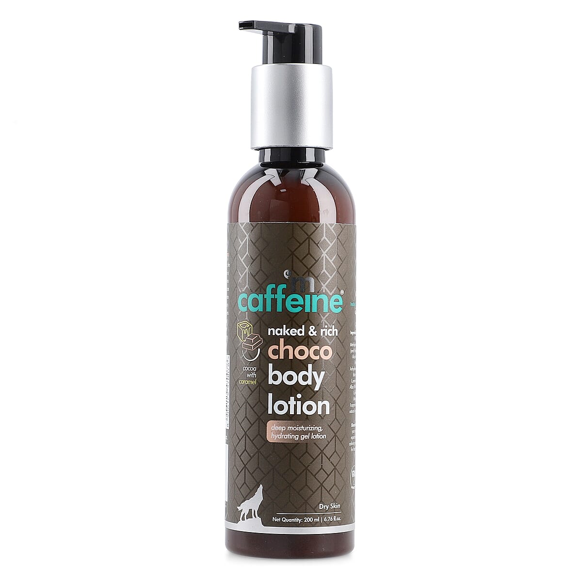 mCaffeine Naked & Rich Choco Body Lotion with Caramel (200ml) 6.76fl oz image number 2