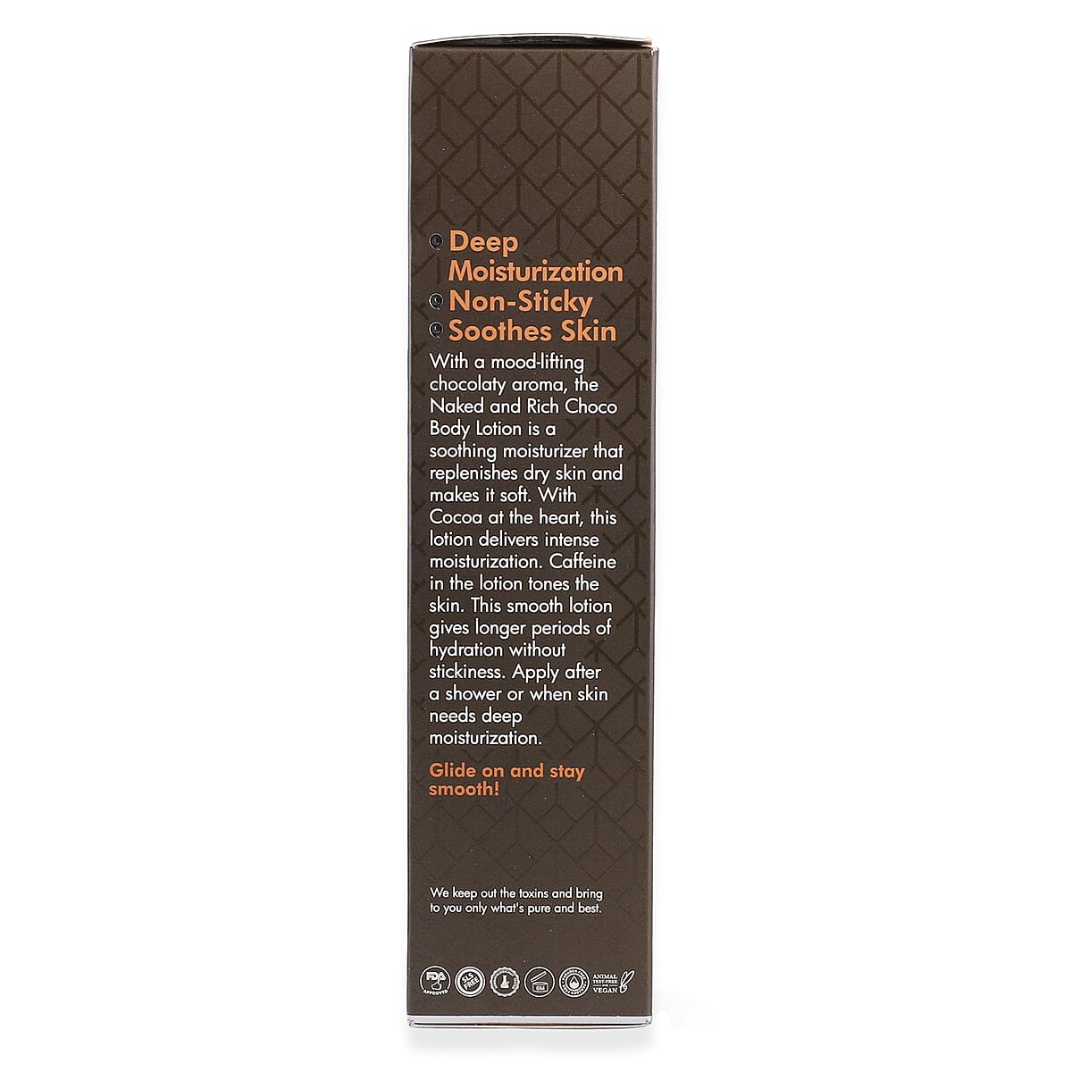 mCaffeine Naked & Rich Choco Body Lotion with Caramel (200ml) 6.76fl oz image number 5