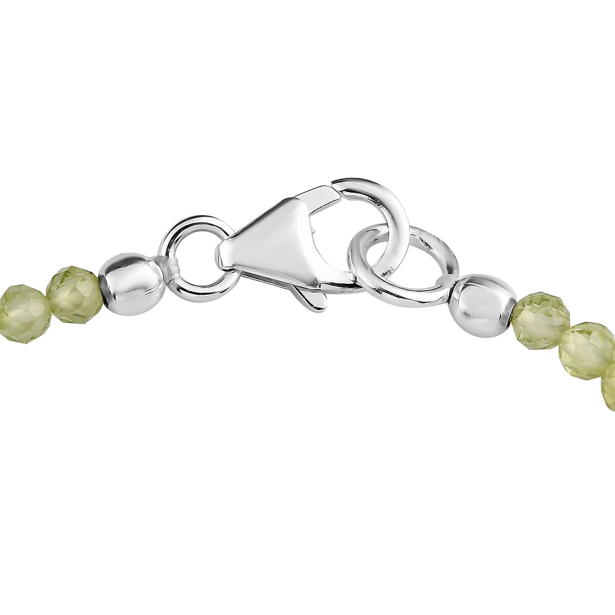 D'Joy Peridot Bracelet in Sterling Silver, Birthstone Jewelry, Gifts For Women (7.25 In) 13.35 ctw image number 5