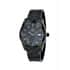 ONISS White Sapphire Swiss Movement MOP Dial Watch in ION Plated Black Stainless Steel Strap (38 mm) image number 0