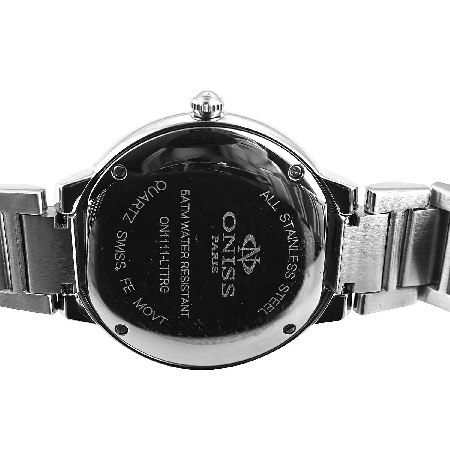 ONISS Swiss Movement Blue MOP Dial Watch in ION Plated RG and Stainless Steel Strap (36.50 mm) | Best Watch for Women | Designer Women's Wrist Watch