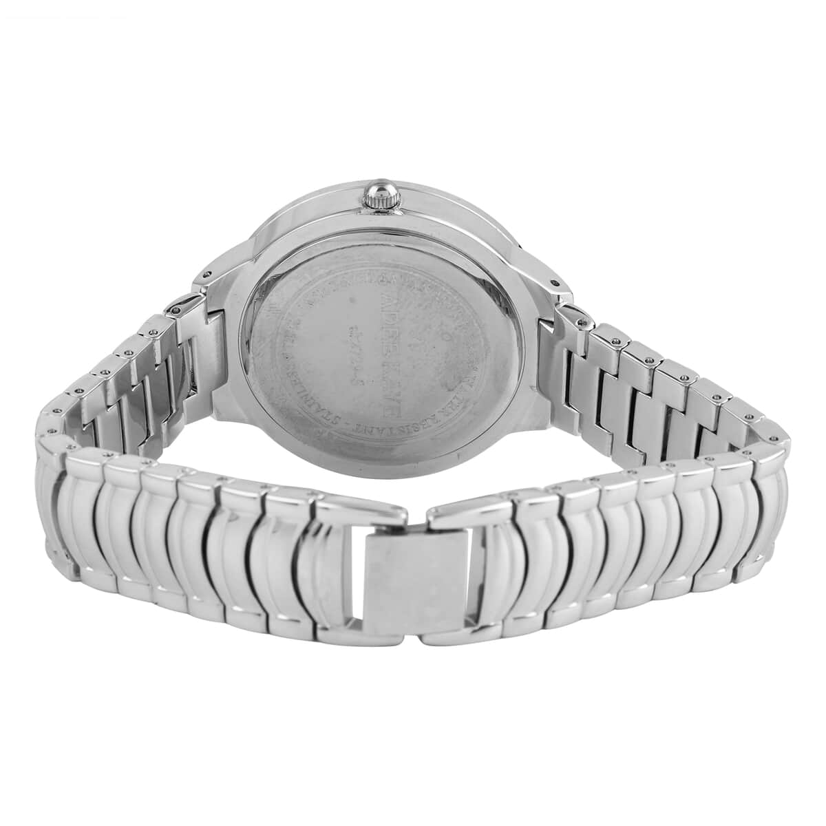 ADEE KAYE Austrian Crystal Japan Quartz Movement Watch in Stainless Steel Strap (38 mm) | Designer Bracelet Watch | Analog Luxury Wristwatch image number 3