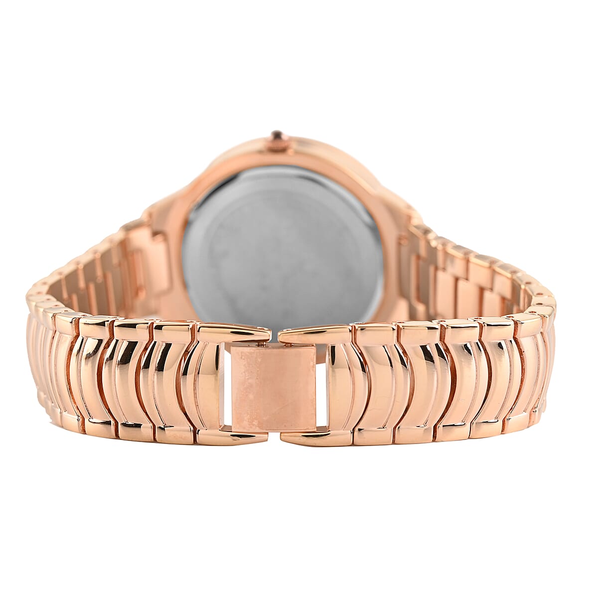 ADEE KAYE Austrian Crystal Japan Quartz Movement Watch in ION Plated RG Stainless Steel Strap (38 mm) , Designer Bracelet Watch , Analog Luxury Wristwatch image number 3