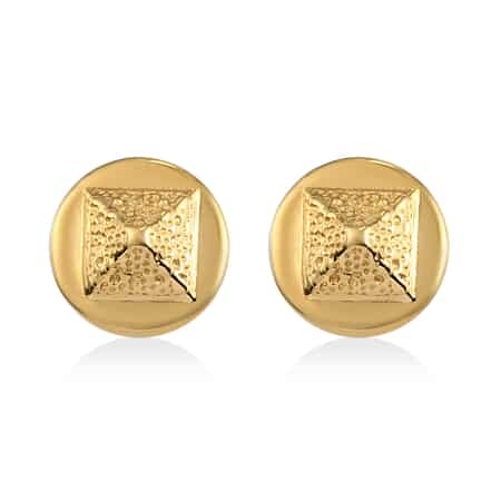 Vermeil Yellow Gold Over Sterling Silver Stud Earrings image number 0