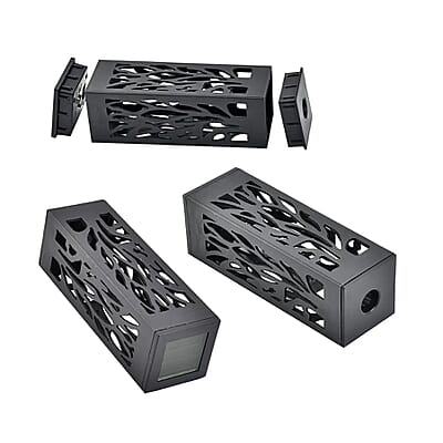 Set of 6pcs Black Garden LED Light