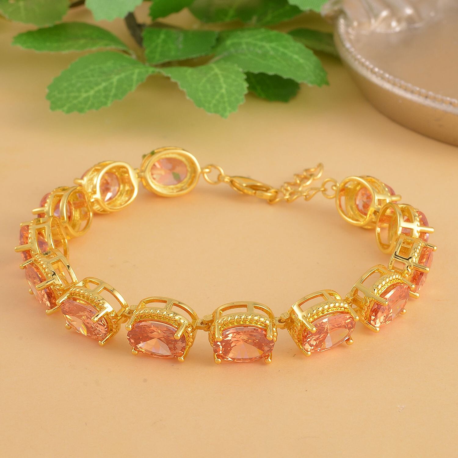 Simulated Champagne Diamond