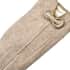 Beige Cashmere Warm Gloves with Bowknot and Equipped Touch Screen Friendly  image number 5