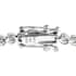 18K White Gold Natural Champagne Diamond Tennis Bracelet (7.25 In) 4.75 Grams 2.00 ctw image number 3