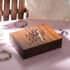 Pine Wood Jewellery box with Single Partition inside of size 6*8  image number 1