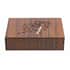 Pine Wood Jewellery box with Single Partition inside of size 6*8  image number 3