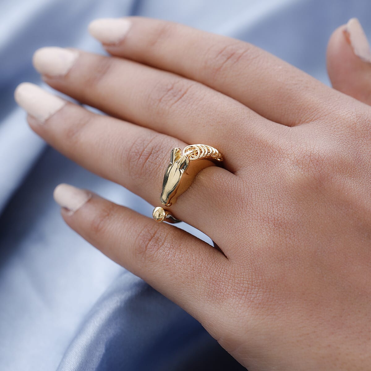 Vermeil YG Over Sterling Silver Fancy Ring (5 g) image number 2