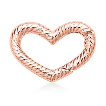 Heart Shaped Sterling Silver Clasp