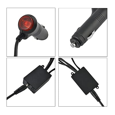 Set of 4pcs Black 48 Remote Control LED Strips