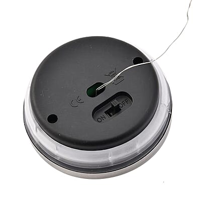 Hanging Outdoor Solar Wishing Bottle Light with 20 LED Warm Light (The built-in battery is 1.2v/AA 600Mah NI-MH)