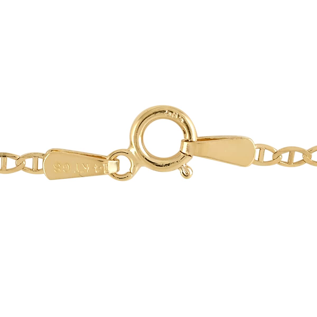Italian 14K Yellow Gold 1.5mm Mariner Chain 24 Inches 1.60 Grams image number 2