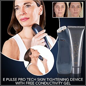 Techture Beauty E Pulse Pro Tech Skin Tightening Device with Free Conductivity Gel -Lifetime Warranty