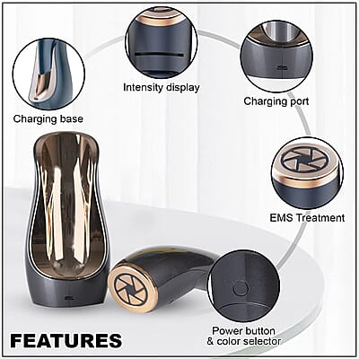 Techture Beauty E Pulse Pro Tech Skin Tightening Device with Free Conductivity Gel -Lifetime Warranty