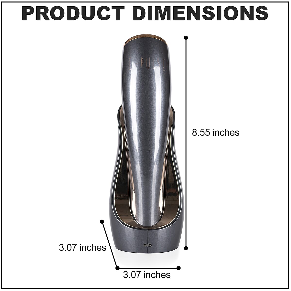 Techture Beauty E Pulse Pro Tech Skin Tightening Device with Free Conductivity Gel -Lifetime Warranty image number 3