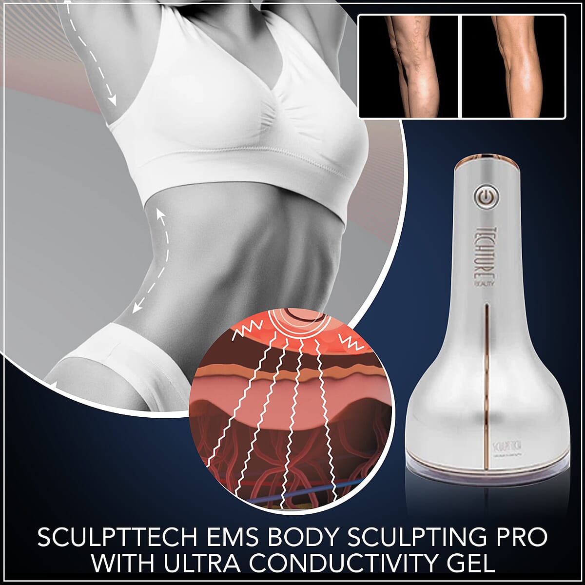 Techture Beauty SculptTech EMS Body Sculpting Pro image number 1