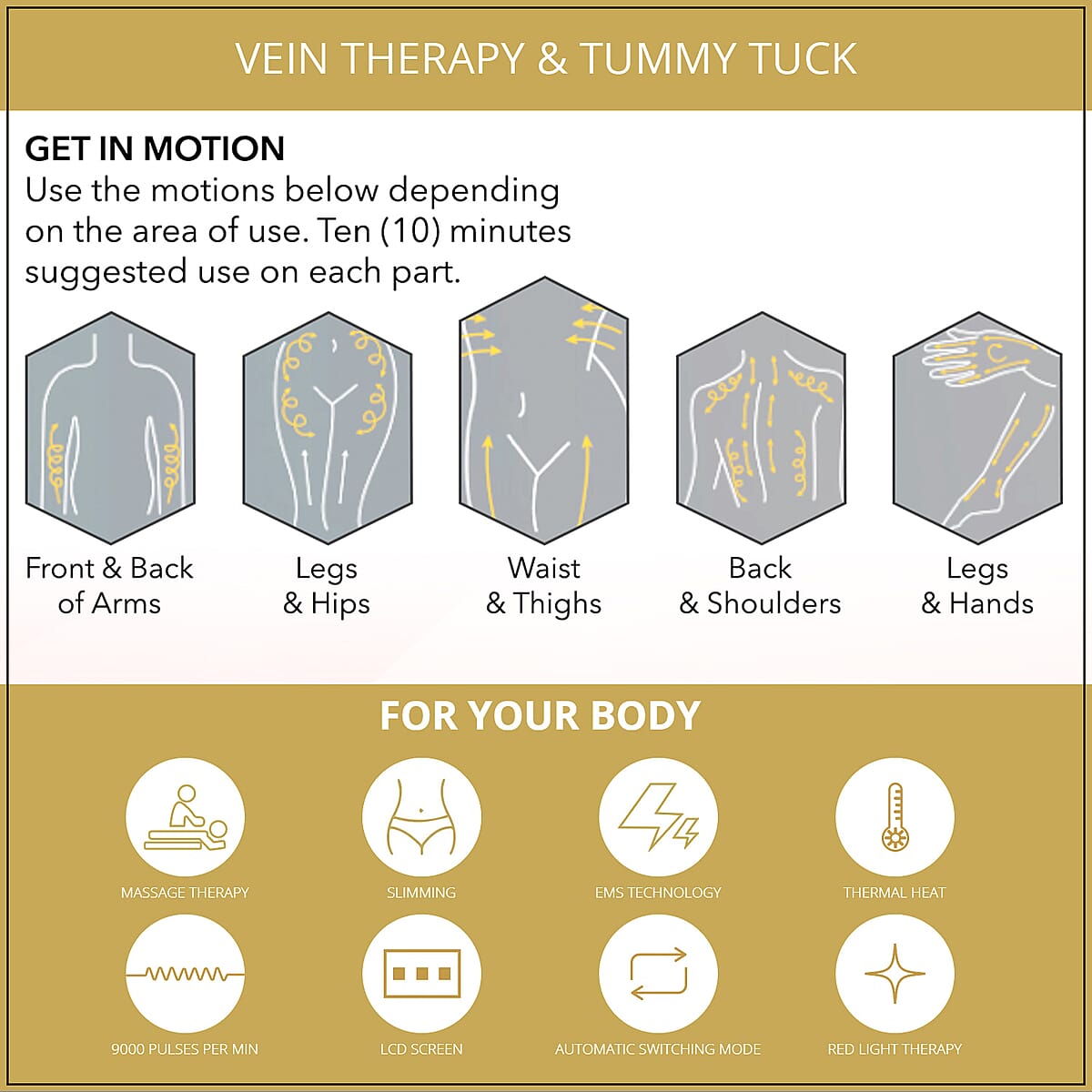 Techture Beauty SculptTech EMS Body Sculpting Pro image number 3