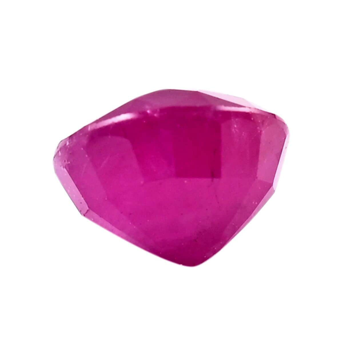 AAAA Mozambique Ruby (Rnd 6 mm) 1.00 ctw, Loose Gemstones, Gemstone For Jewelry, Jewelry Stones, Loose Ruby For Jewelry Making image number 2
