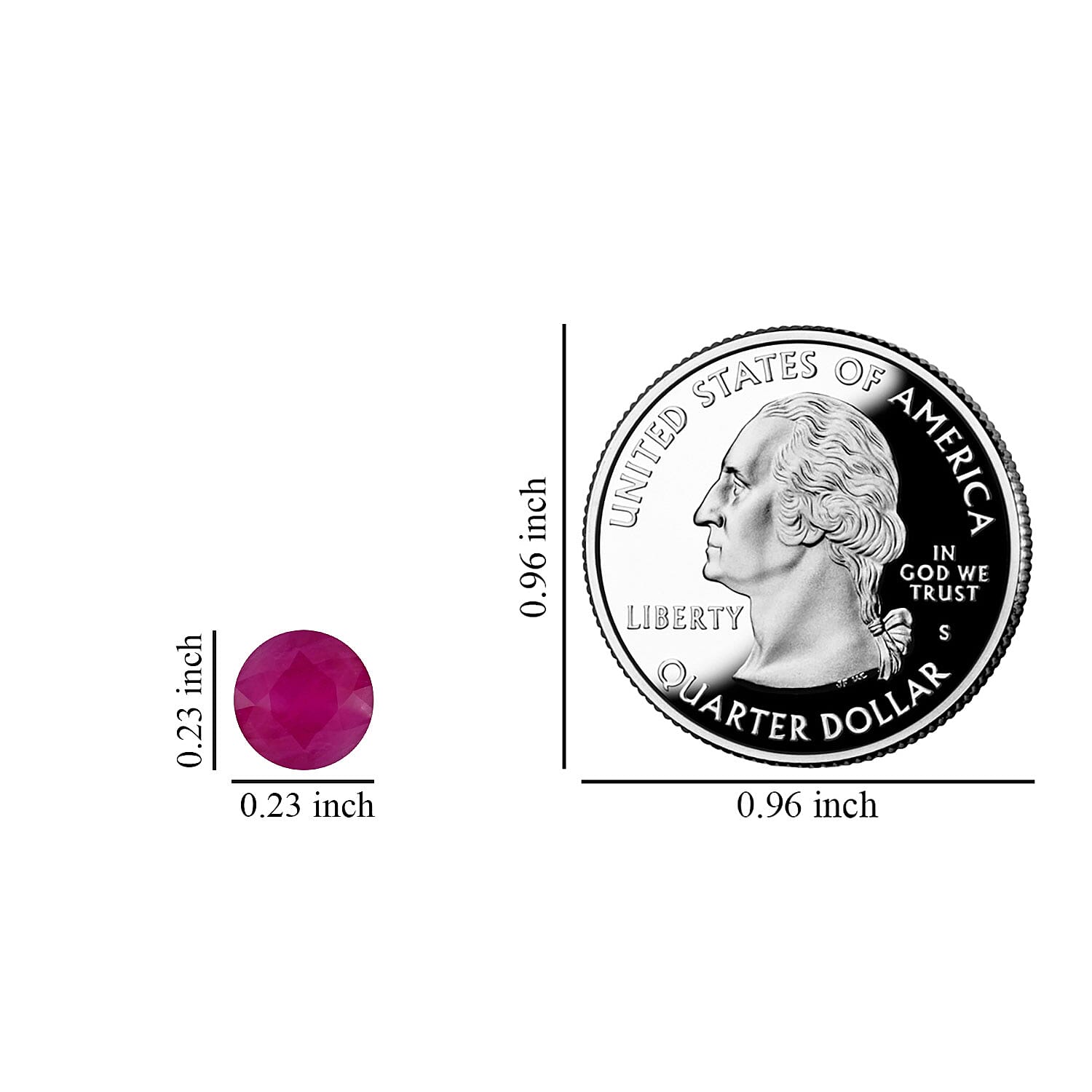 AAAA Mozambique Ruby (Rnd 6 mm) 1.00 ctw, Loose Gemstones, Gemstone For Jewelry, Jewelry Stones, Loose Ruby For Jewelry Making