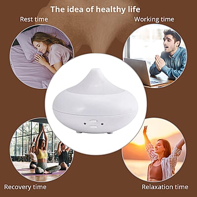 7 Color Light Humidifier With 10 Essential Oil