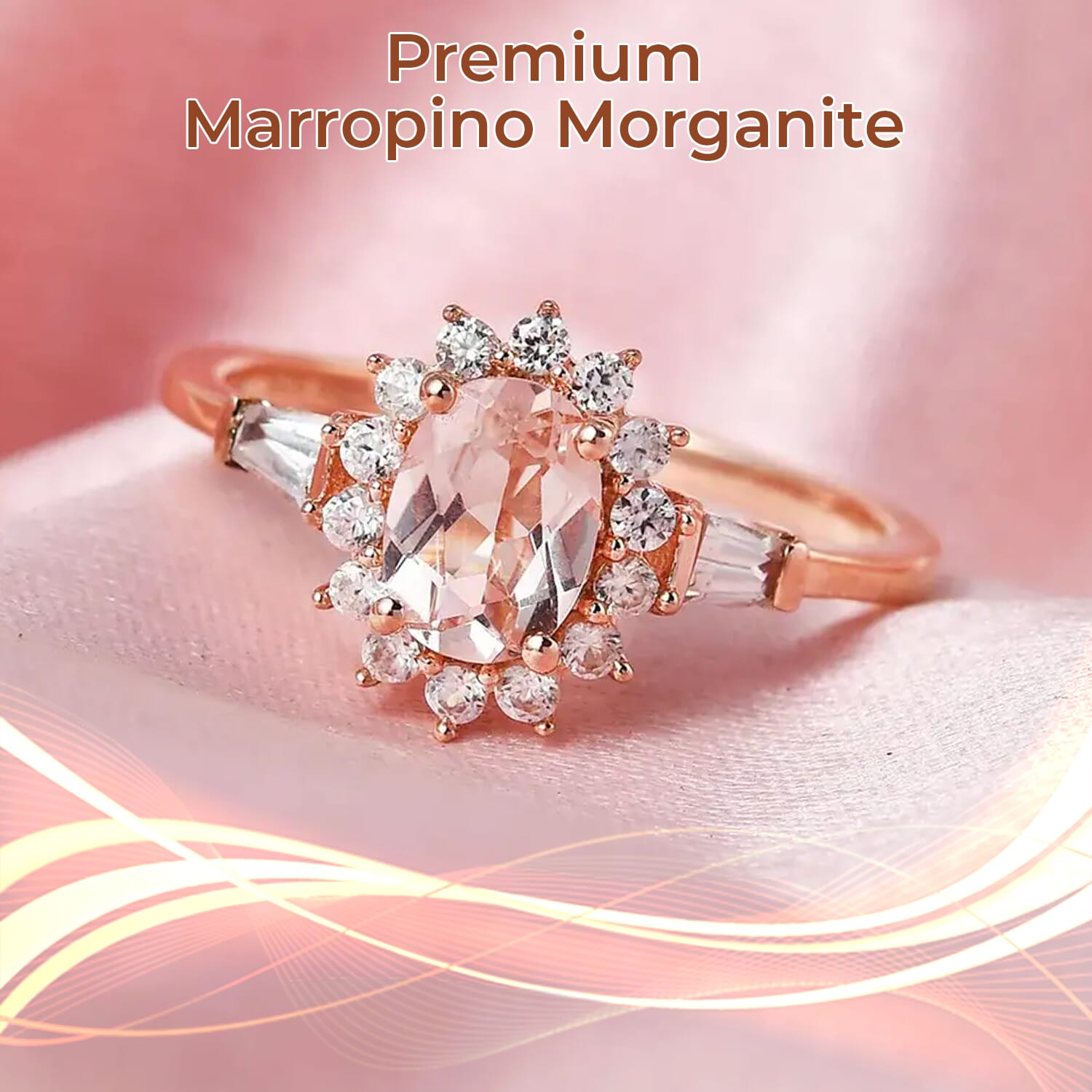 Marropino hot sale morganite ring