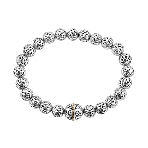 Sterling Silver Bracelet (7.50 In) 19.40 g