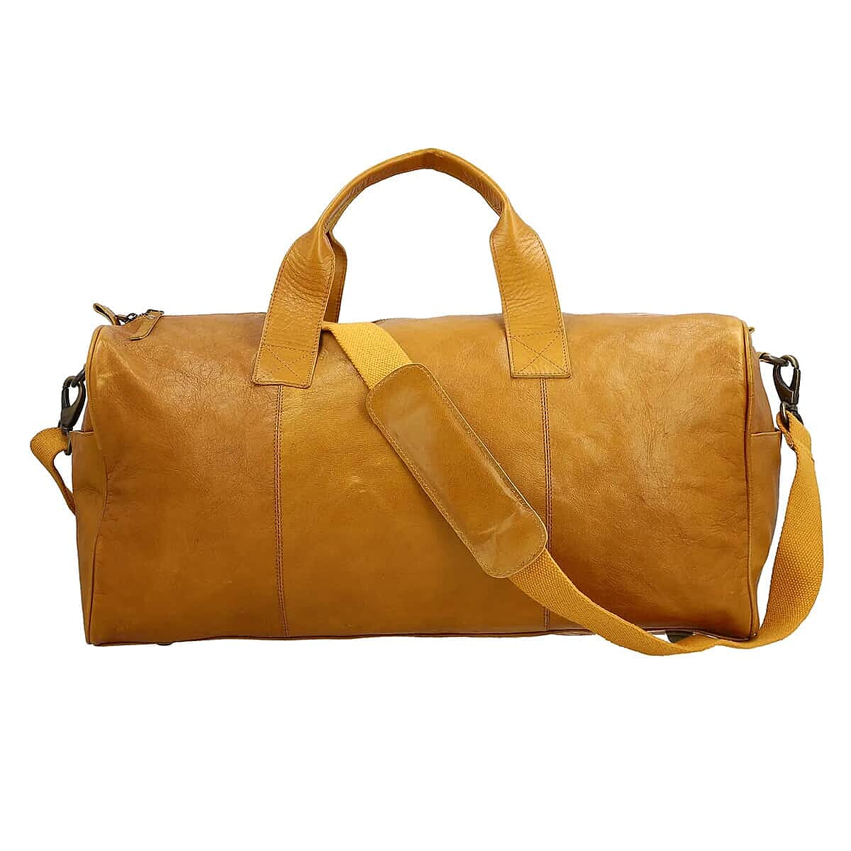 Buy Genuine Leather Duffle Bag, Tan Duffle Bag, Travel Leather Bag
