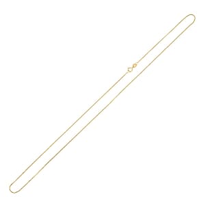 18K Yellow Gold Chain Necklace
