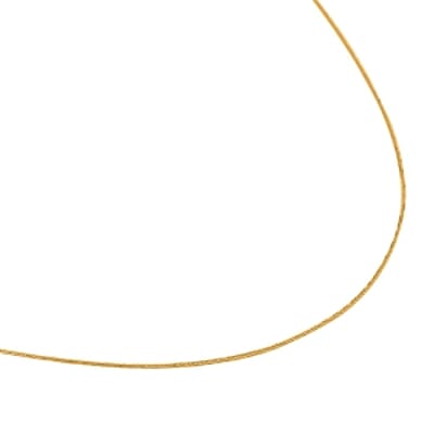18K Yellow Gold Chain Necklace