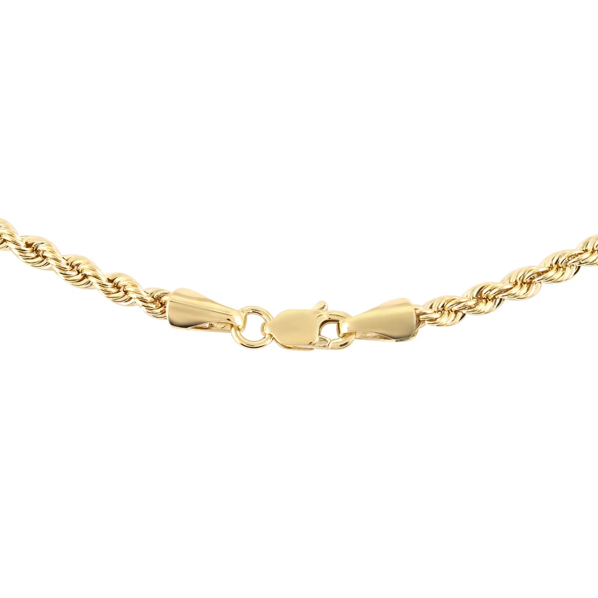 Ankur Treasure Chest 10K Yellow Gold 5mm Quint Rope Chain Necklace 24 Inches 12 Grams image number 2