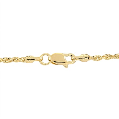 LA Closeout Deal 14K Yellow Gold 5mm Rope Necklace 18 Inches 12.90 Grams