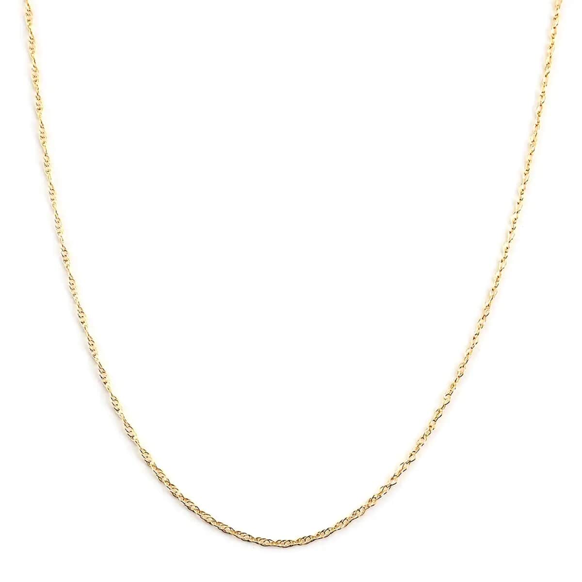 10K Yellow Gold 4mm Rope Necklace 26 Inches 8.50 Grams image number 0