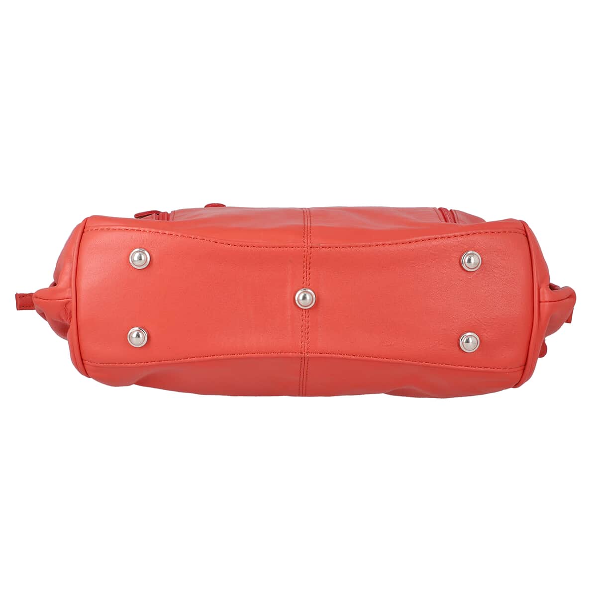 Coral Genuine Leather RFID Protected Bailey Bag image number 5