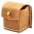 Tan Genuine Oil Pull-Up Leather Ring Box image number 0