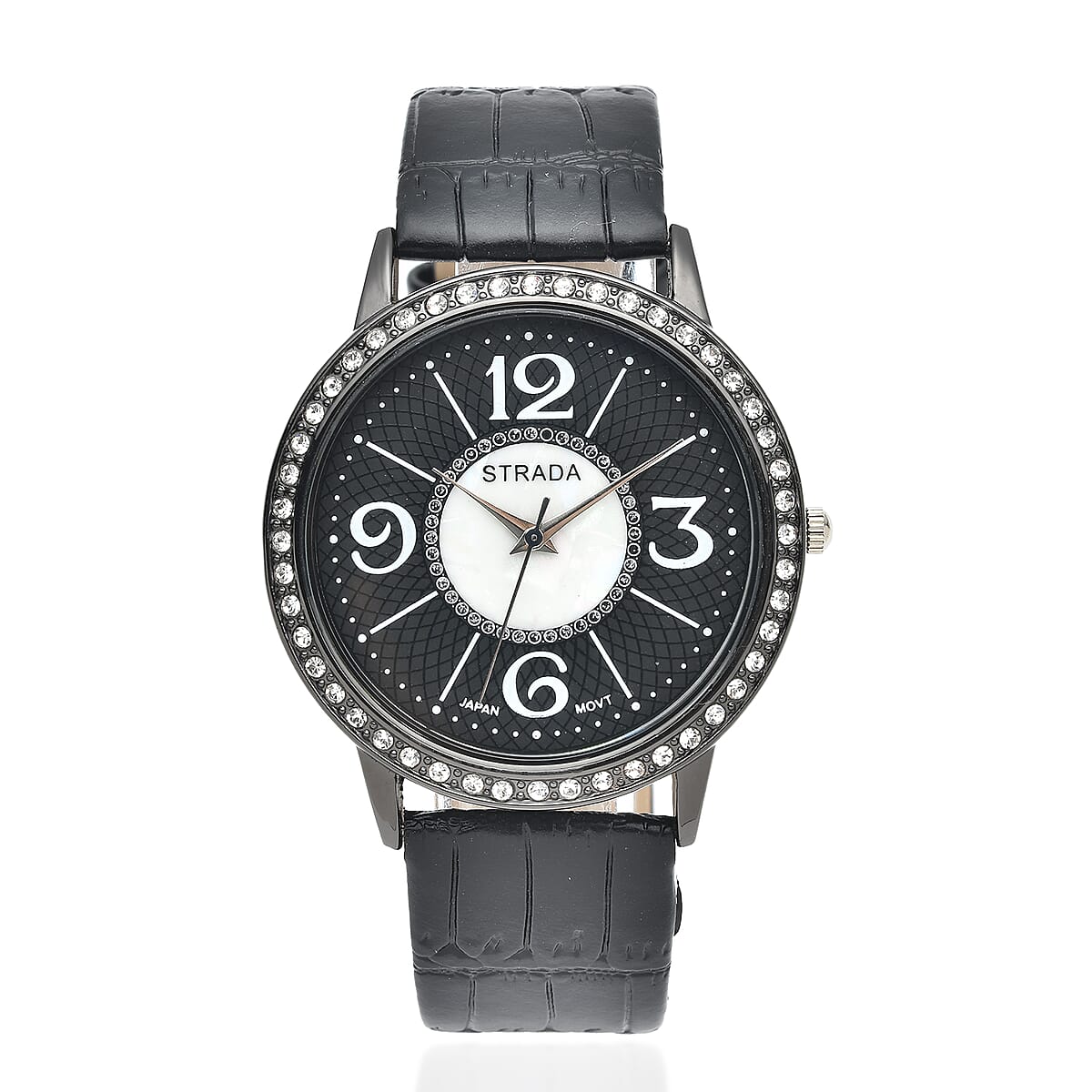 White Crystal Watch Pure White Stainless Steel 0.68 ctw image number 0