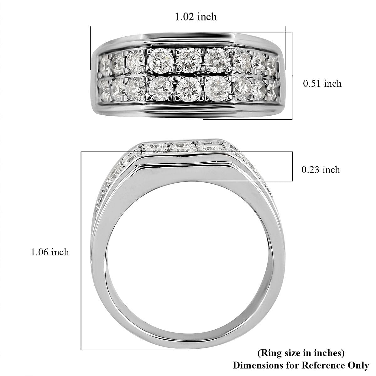 NY Closeout 10K Yellow Gold Diamond Men's Ring 9.80 Grams 2.00 ctw image number 4