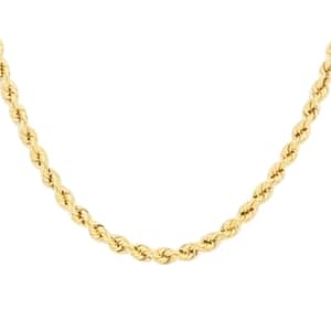 14K Yellow Gold 1.5mm Rope Necklace 24 Inches 1.80 Grams
