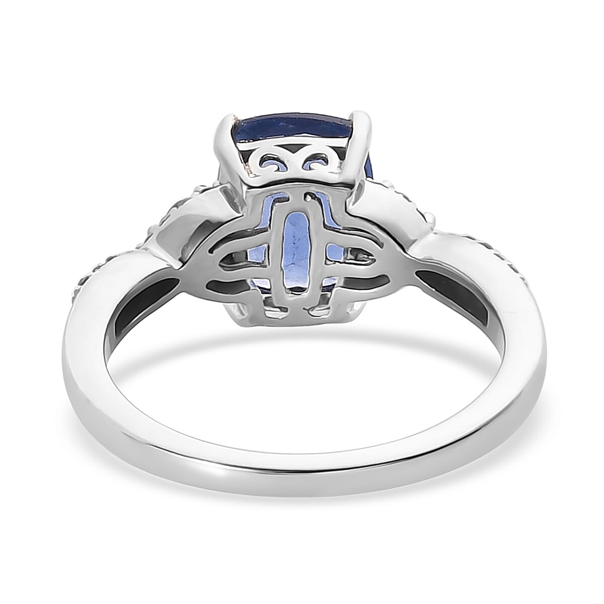 Color Change Fluorite and Multi Gemstone Ring in Platinum Over Sterling Silver (Size 6.0) 2.75 ctw image number 4