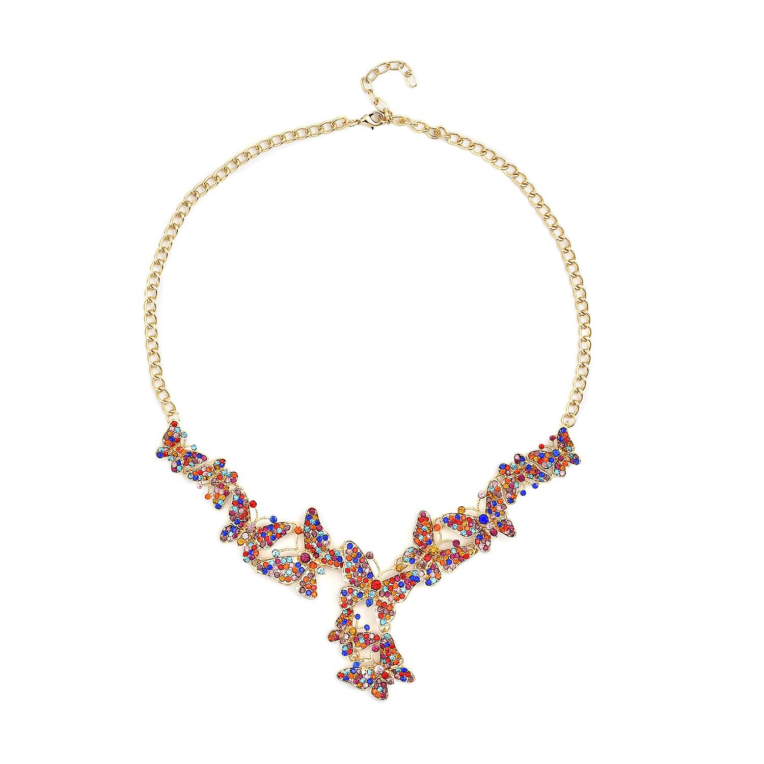 Multi Color Austrian Crystal