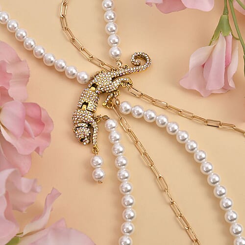 Simulated White Pearl - Product card gallery slide 2 (9431519265023)