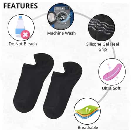 Non-Slip Grip for Men&Women- Invisible Breathable Cotton for