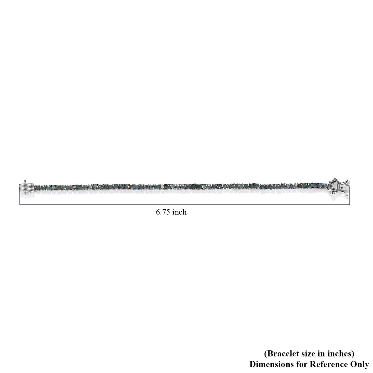 Narsipatnam Alexandrite Tennis Bracelet in Platinum Over Sterling Silver (6.50 In) 8.60 Grams 4.00 ctw (Delivery in 5-7 Business Days) image number 4
