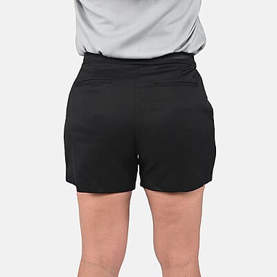 Harve Benard Black Chino Shorts - (Size 4)