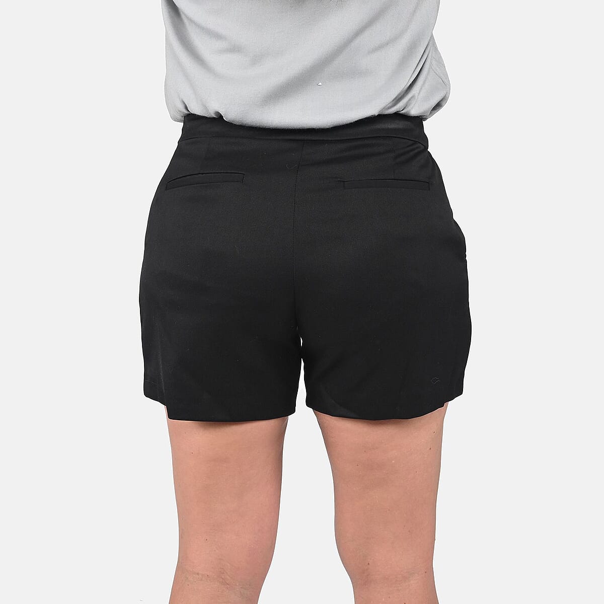 Harve Benard Black Chino Shorts - (Size 6) image number 1