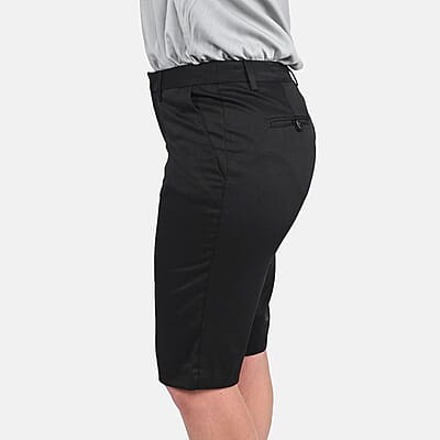 Harve Benard Black Bermuda Shorts - (Size 4)