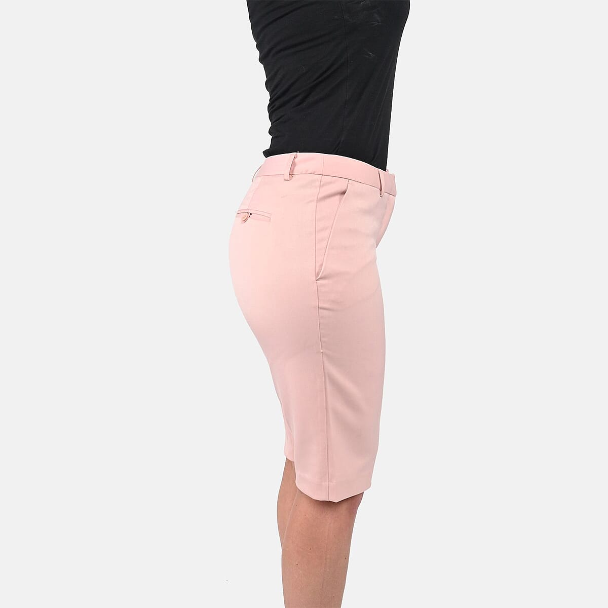Harve Benard Rose Bermuda Shorts - (Size 6) image number 2
